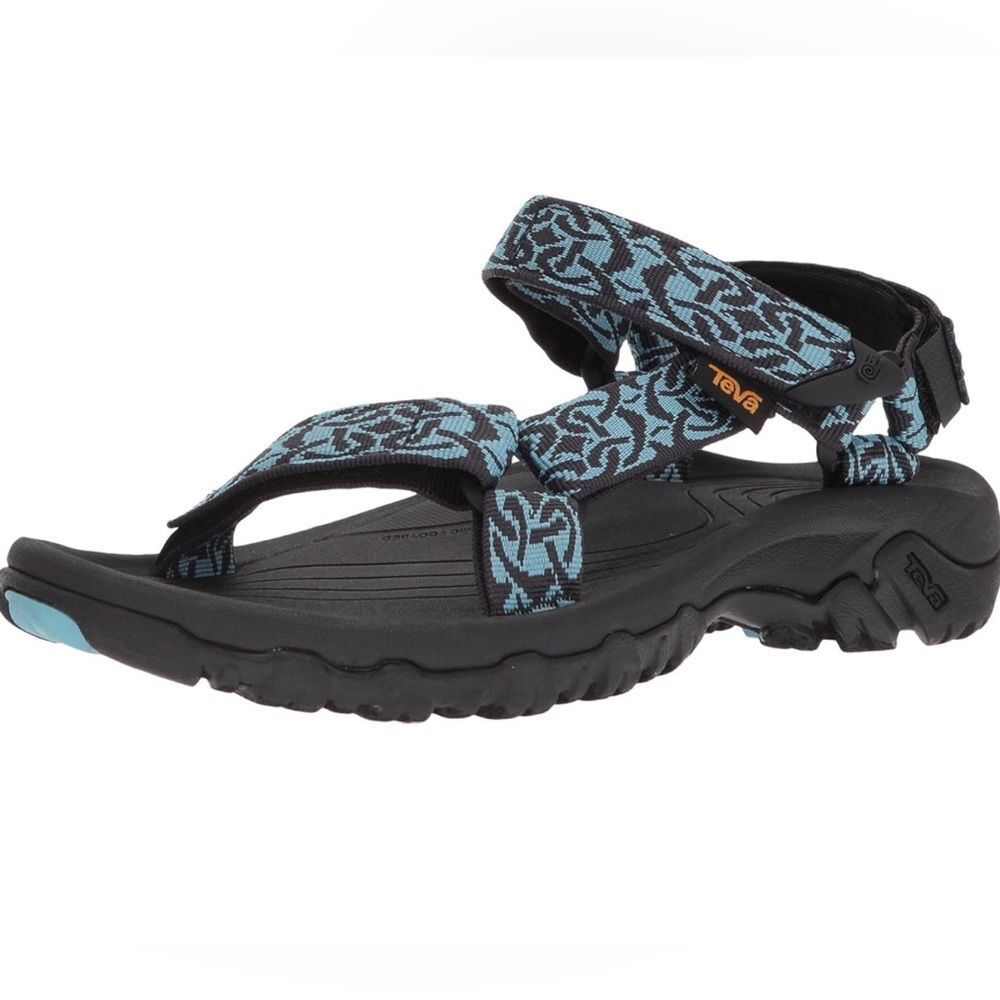 Teva Black and Blue Women's Sandals
